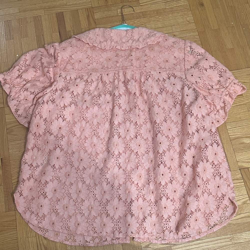 Anthropologie Pilcro Keira Lace Blouse - Picture 5 of 7